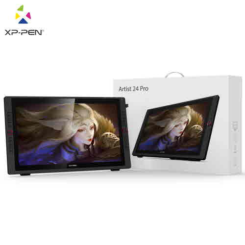 XP-PEN 엑스피펜 Artist 24 Pro 그래픽 액정타블렛 드로잉태블릿 웹툰 타블릿